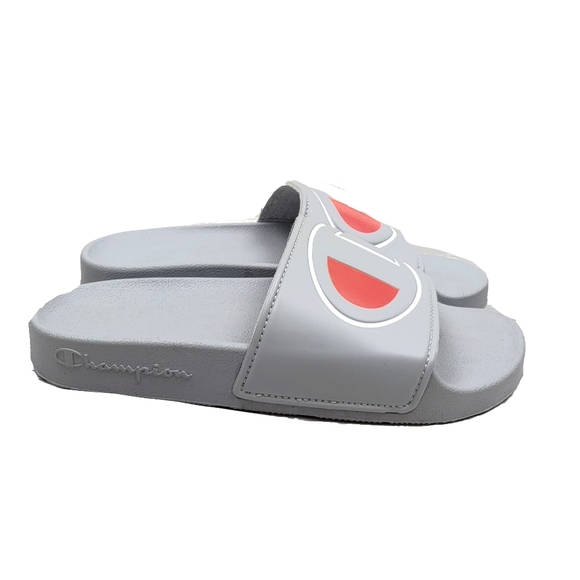 NWOT Champions Wmn 6 IPO Gray Slide Slip On Sandal - Picture 3 of 7